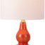 Lámpara Mesa Vidrio LED 52cm Estilo Midcentury