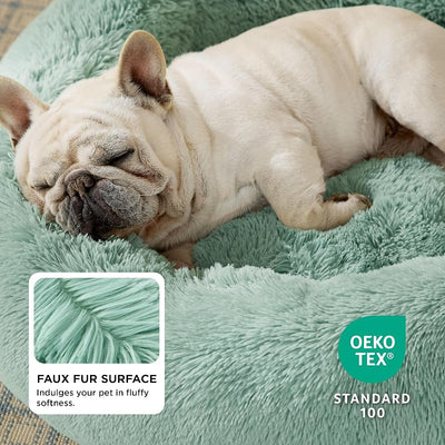 Cama perros medianos antideslizante piel sintética 30