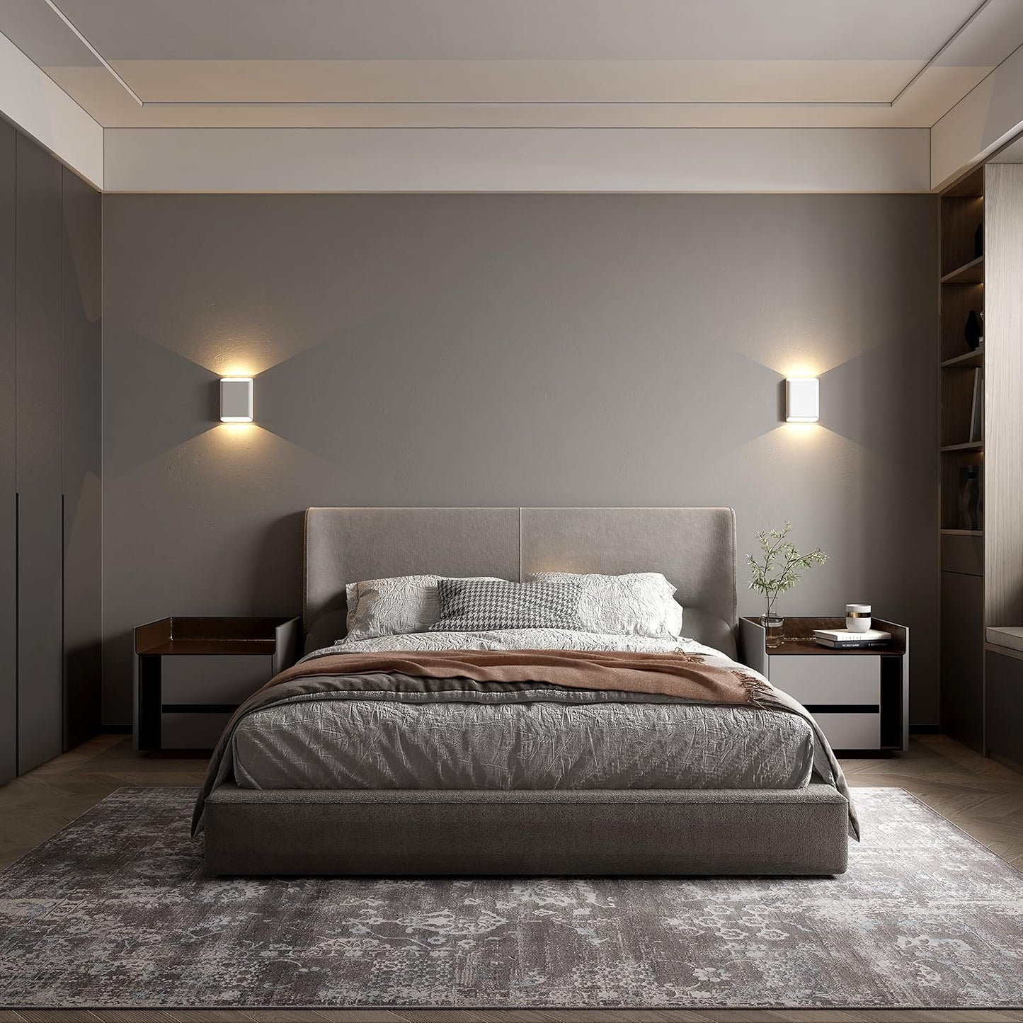 Lámpara LED pared exterior IP65 15W 3000K