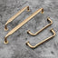 6 Tiradores Gabinete Cobre Champagne 7-1/2pulg Modernos