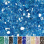 Vidrio fuego 10lb reflectante azul 1/2"
