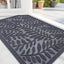 Tapete puerta 29.5x17" impermeable goma natural