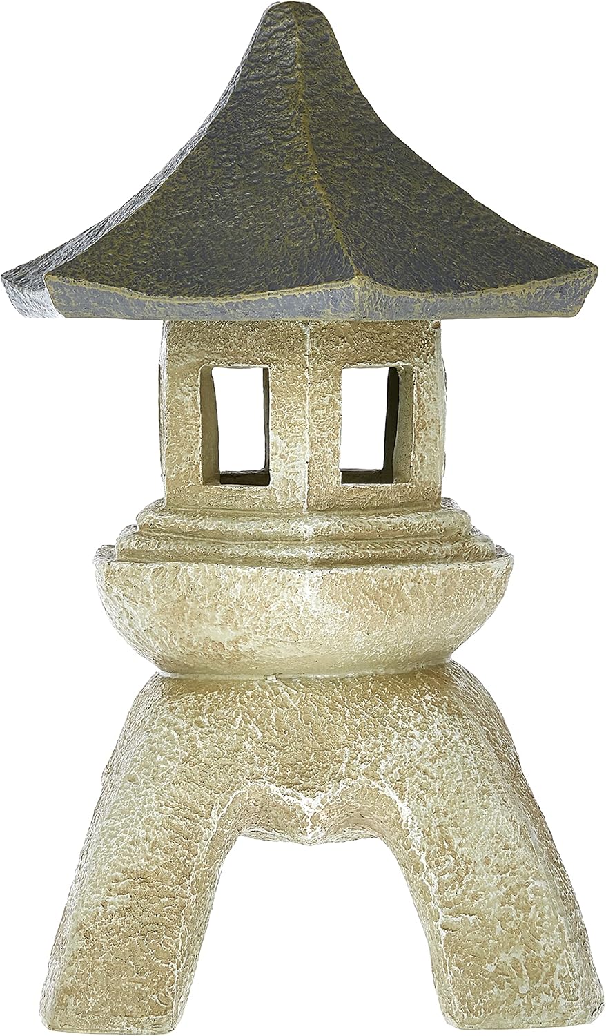 Estatua linterna pagoda grande L Blanco
