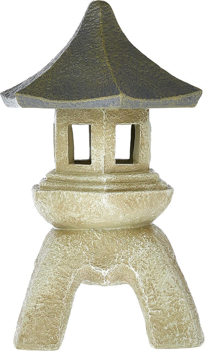 Estatua linterna pagoda grande L Blanco