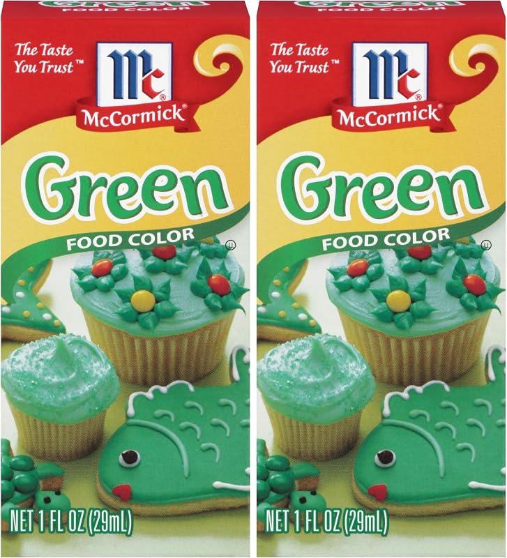 Colorante alimentario verde 1oz pack 2