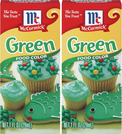 Colorante alimentario verde 1oz pack 2