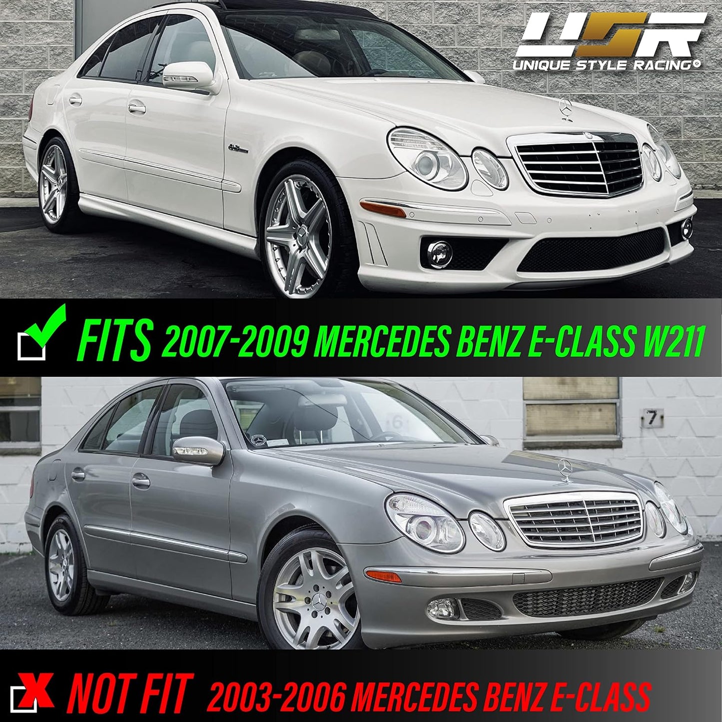 Luces marcador lateral W211 Mercedes E Class izq/der