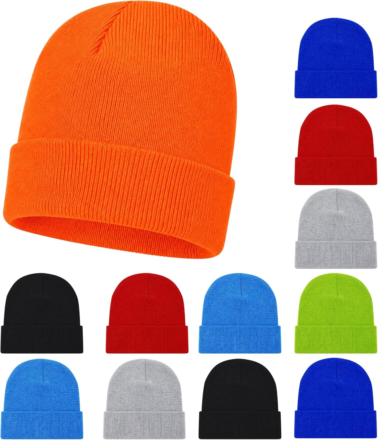 Pack 12 gorros invierno niños clima frío