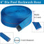 Manguera retrolavado piscina 4pulg x100ft tubo PVC reforzado