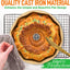 Molde acanalado para pasteles aluminio antiadherente
