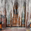 Paño Halloween 196x39" cubierta gasa decoración ventanas