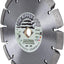 Hoja diamante V para reparar grietas hormigón 7x3/8pulg