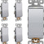 Interruptor basculante luz localizadora 15A 120V