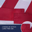 Bandera Betsy Ross 3x5ft doble cara 13 estrellas independencia