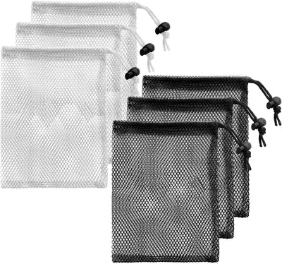 Bolsas malla con cordón para juguetes 7.8x5.9pulg