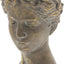 Maceta cemento estatua femenina estilo griego 10.5pulg