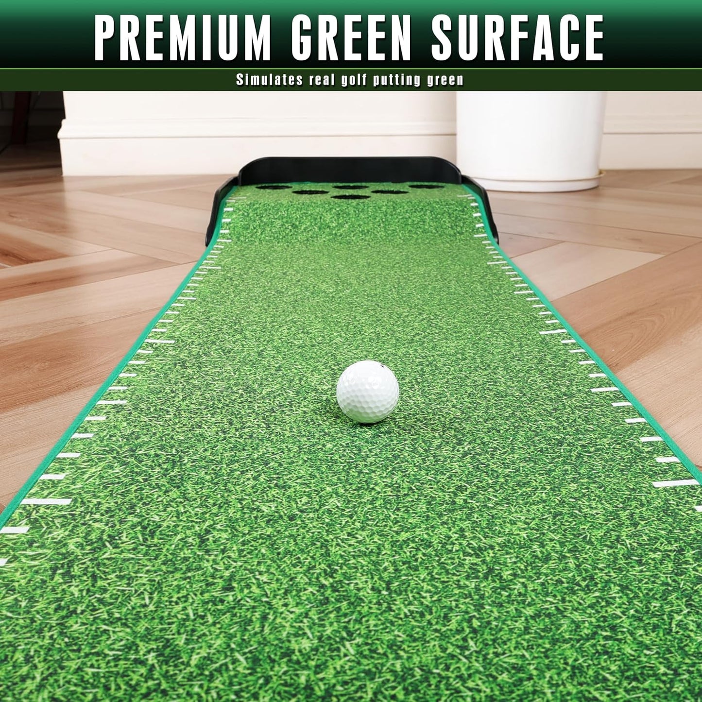 Cubierta de práctica de golf para mejorar precisión