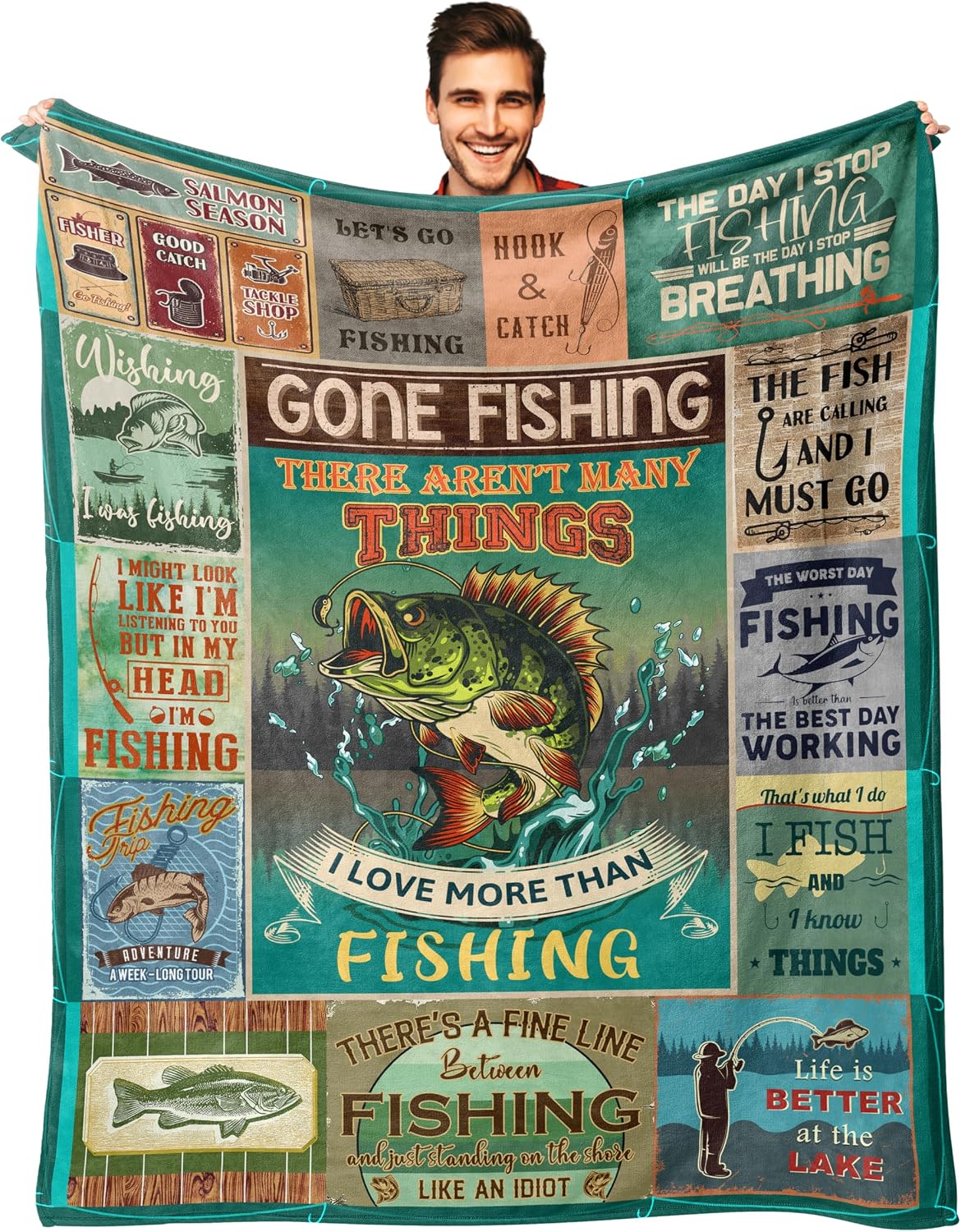 Regalos pesca para hombres mujeres adolescentes niños