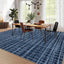 Alfombra 8x10ft cuadros lavable antiderrap comedor