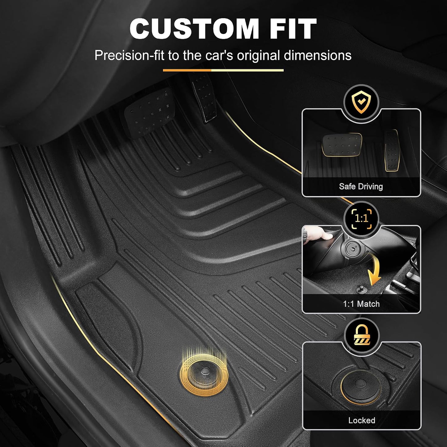 Alfombrillas carga Chevy Blazer 19-25 impermeable para