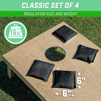 Juego sacos Cornhole 4-16 colores mezcla clima