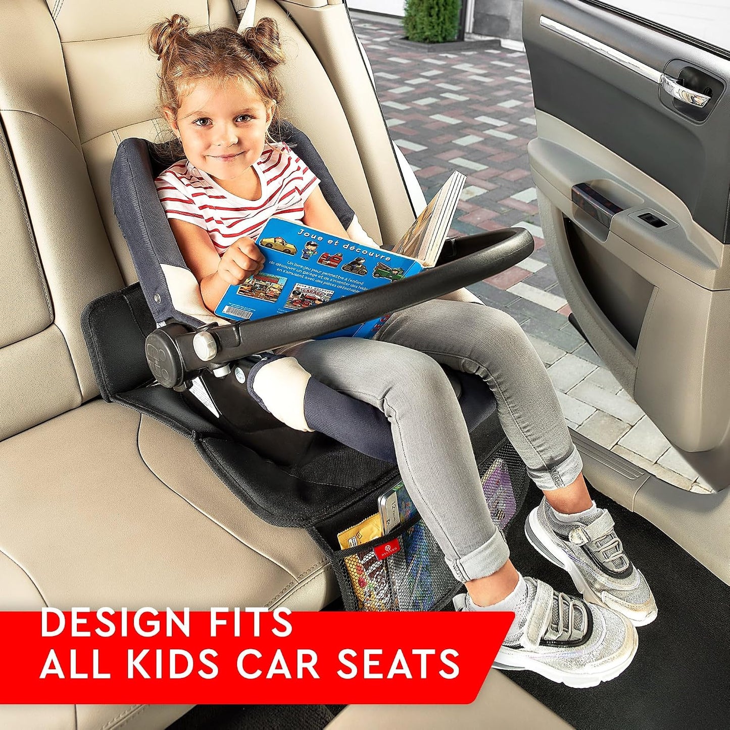 Protector asiento auto almohadillas impermeables set 2