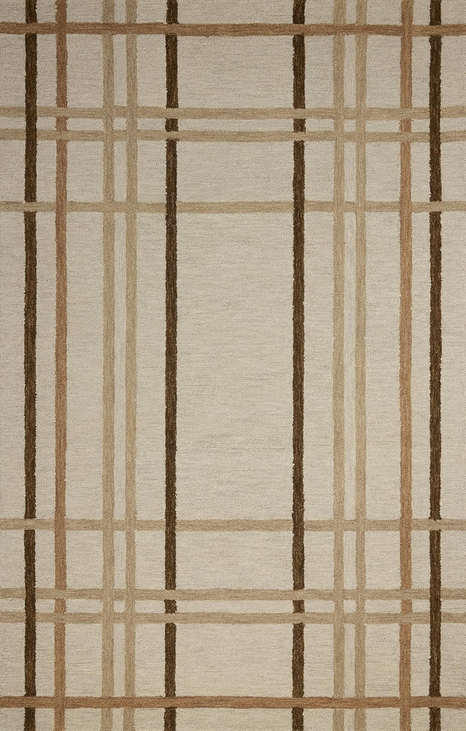 Alfombra área natural/corteza 5x7ft Waylon Collection