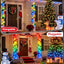 Luces Navidad C9 exterior 25.7ft fresa 20 LED multicolor