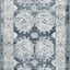Alfombra gris azul marino 2x4ft para dormitorio y sala