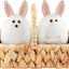 Juego sal y pimienta conejo 2x3.5 pulg