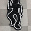 Tapete puerta piso Dead Body antiderrap suave