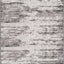 Alfombra rectangular 5x3ft x 7x10ft color carbón/marfil