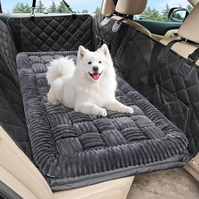Tapete antiderrap para cama de perro auto