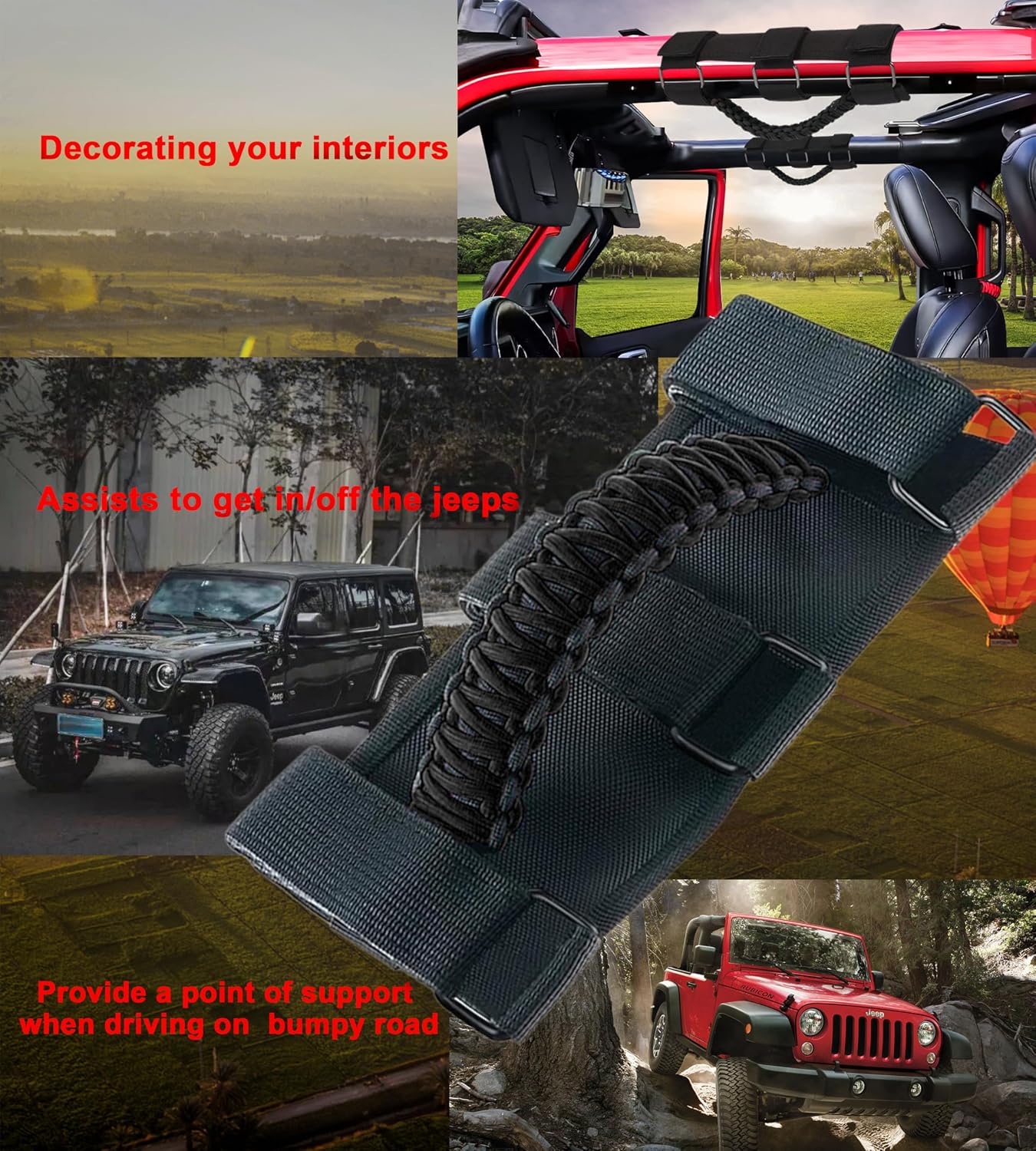 Asas antivuelco Jeep Wrangler 1996-2023 set 2