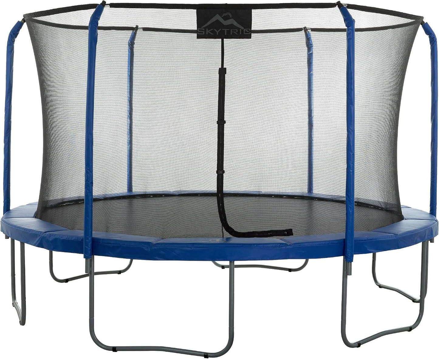 Trampolín con recinto seguridad para niños al aire libre