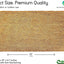 Felpudo fibra coco 18x30" respaldo resistente