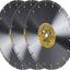 Pack 3 hojas sierra diamante 14" 0.125x0.787"