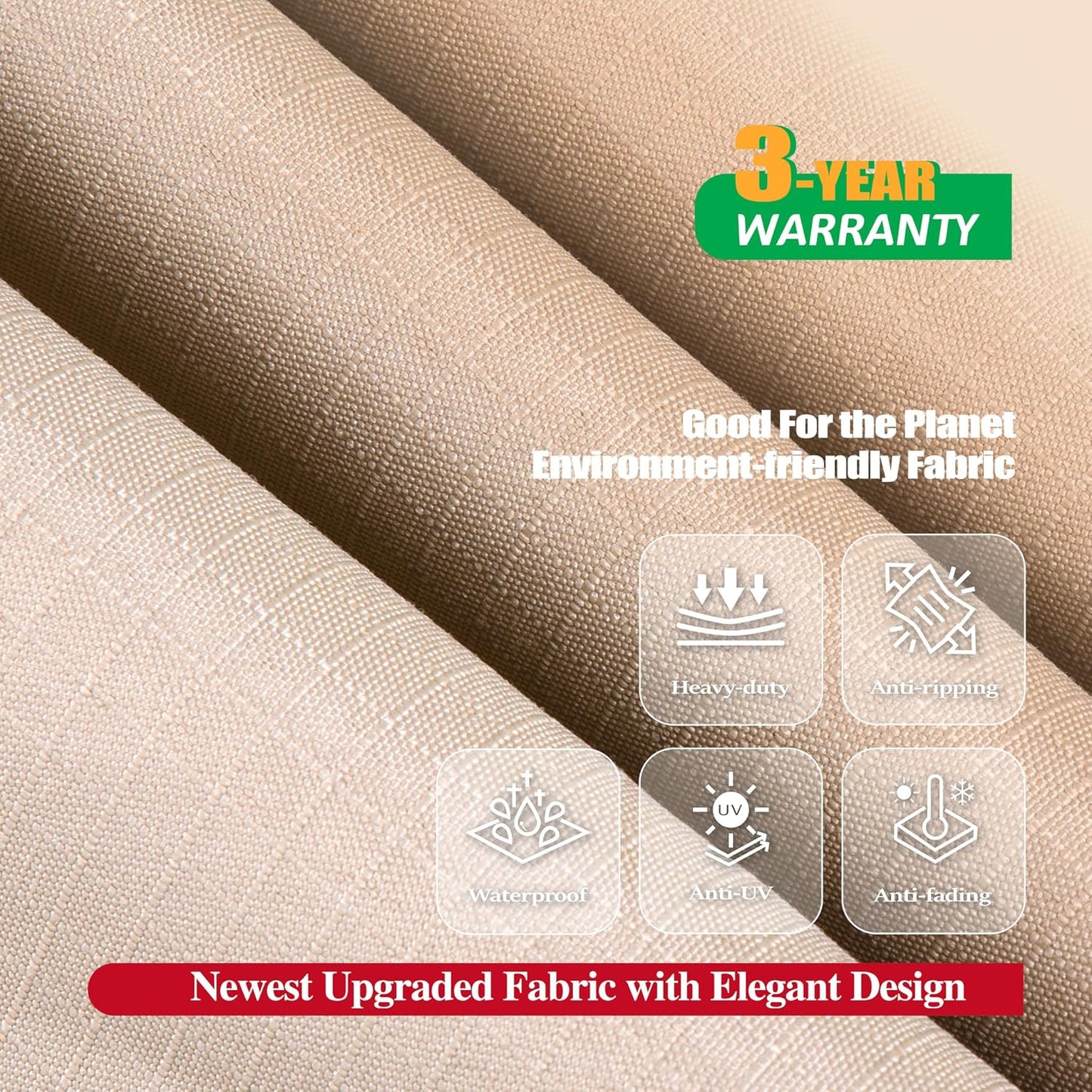 Funda silla patio impermeable UV resistente 35x39x36