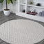 Alfombra redonda portmany para interiores y exteriores