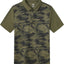 Polo deportivo hombre secado rápido camuflaje a rayas
