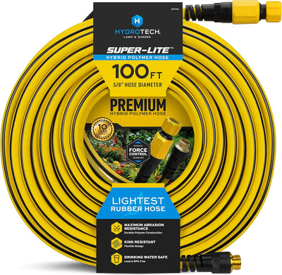Manguera jardín polímero 5/8pulg x100ft ultraligera resistente