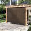 Vela sombrilla 12x12pulg malla resistente para patio