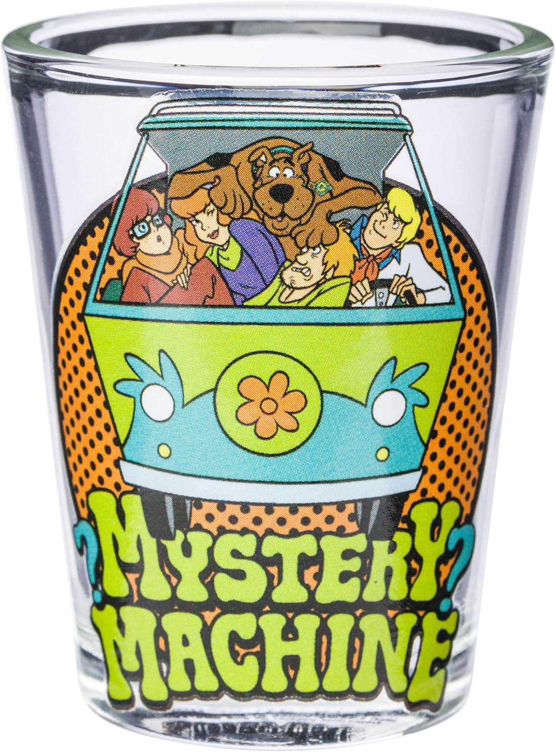 6 Pzas Vasos Scooby Doo 1.5oz de Plástico para Niños