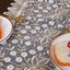 Mesa encaje tela bordado floral decoración hogar
