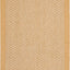 Alfombra área 2x3 fibra natural maíz sisal