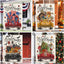Banderas rústicas de jardín 12x18pulg doble cara set 12