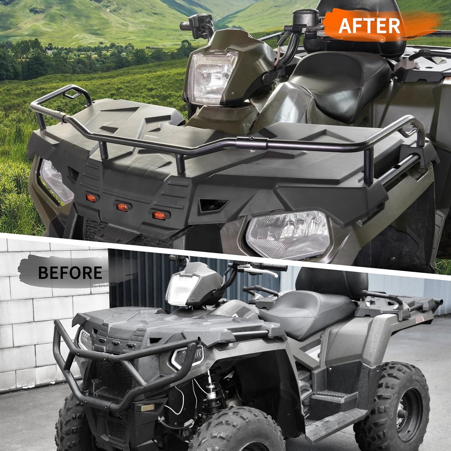 Extensor rack delantero Polaris Sportsman 570 14-25 acero