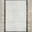 Alfombra gris carbón 4x6ft para dormitorio y sala