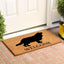 Felpudo Cavalier King Charles Spaniel 17x29" natural/negro