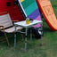 Mesa plegable aluminio 24x16" 3 alturas RV